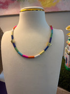 Colorful Tulip Necklace