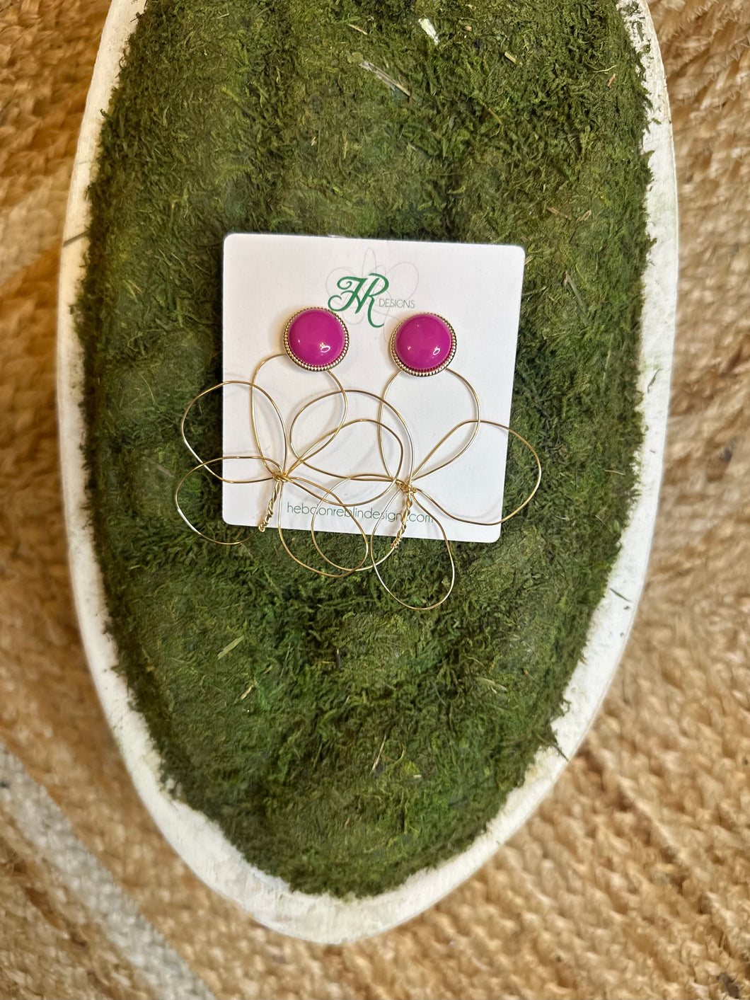 Small Starburst Hot Pink