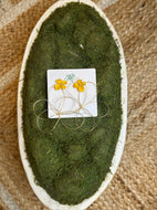 Lorraine Studs Yellow