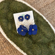 Cassie Flowers-Navy Blue