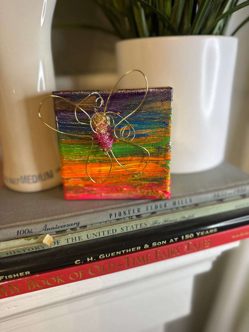 “Rainbow Butterfly”-HRD Art Small