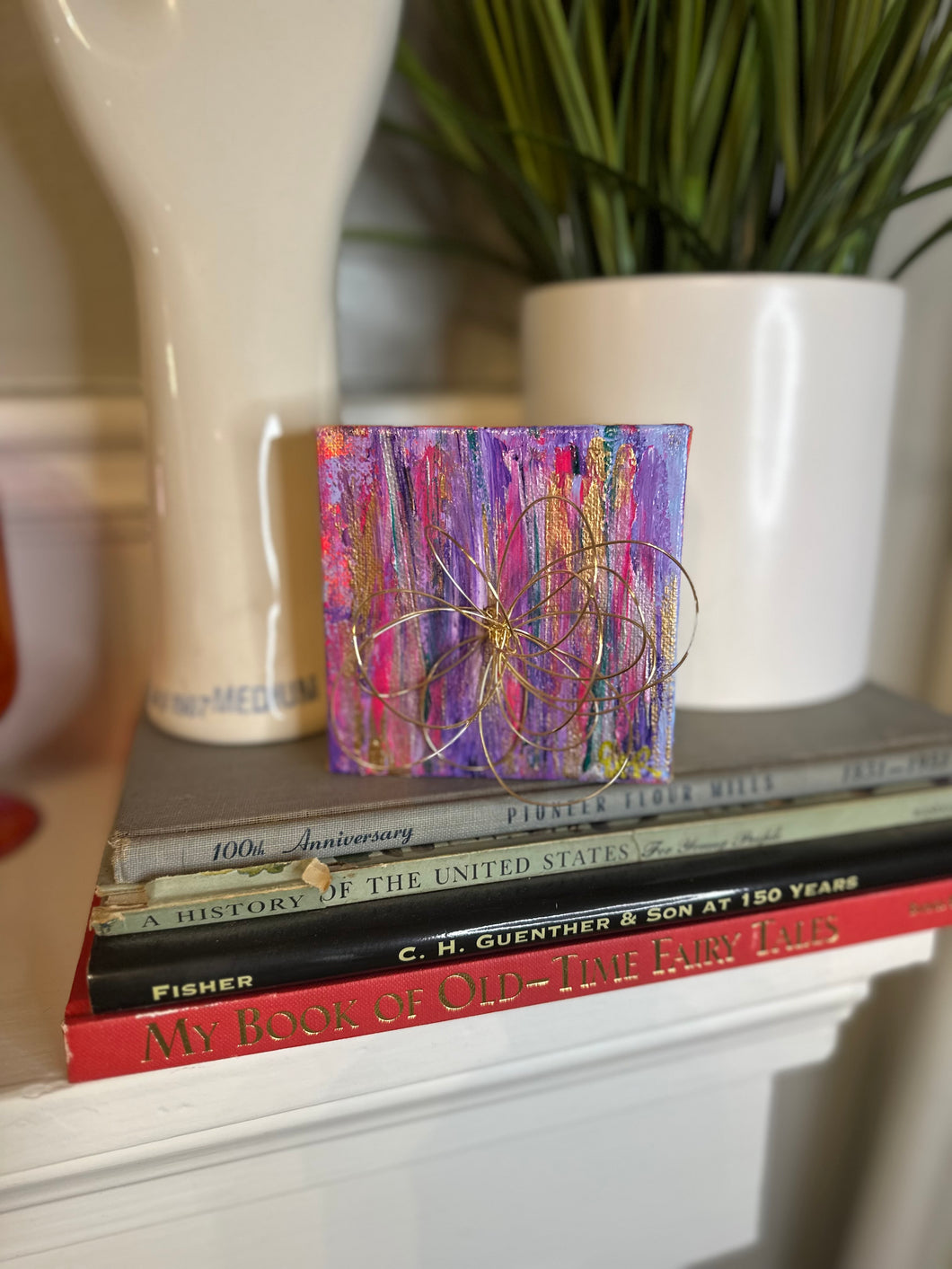 “Purple Flowers Only”-HRD Art Small